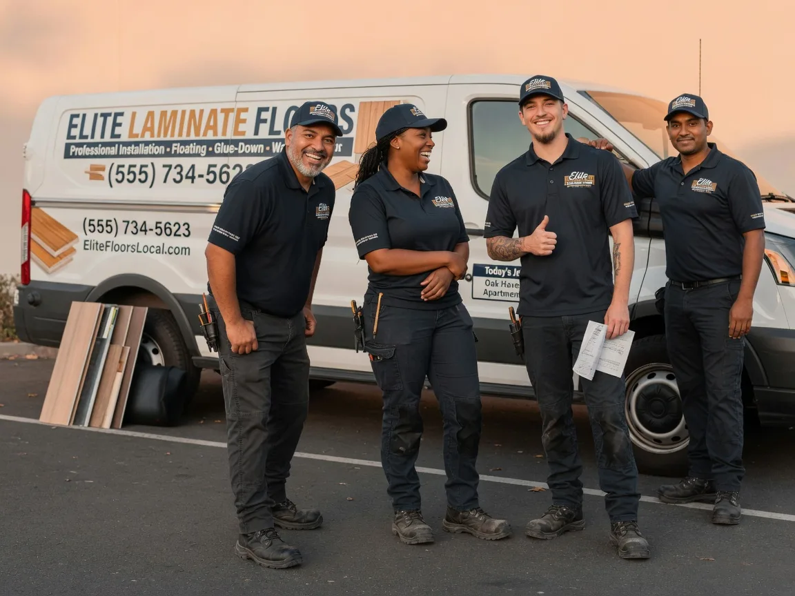 Laminate flooring installation company in Sharpsburg, IA